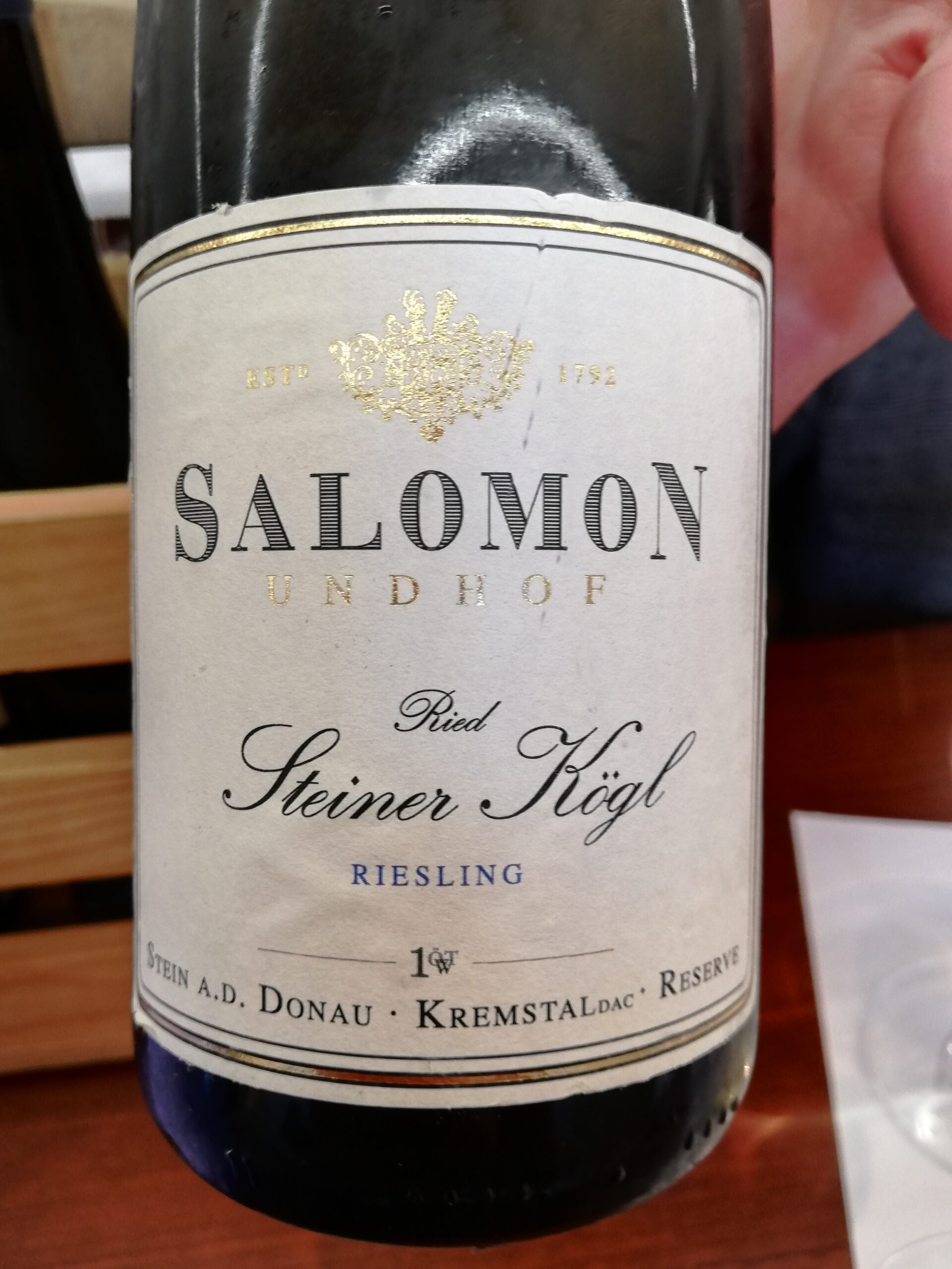 Salomon Undhof - Riesling Ried Kögl Erste Lage 2020