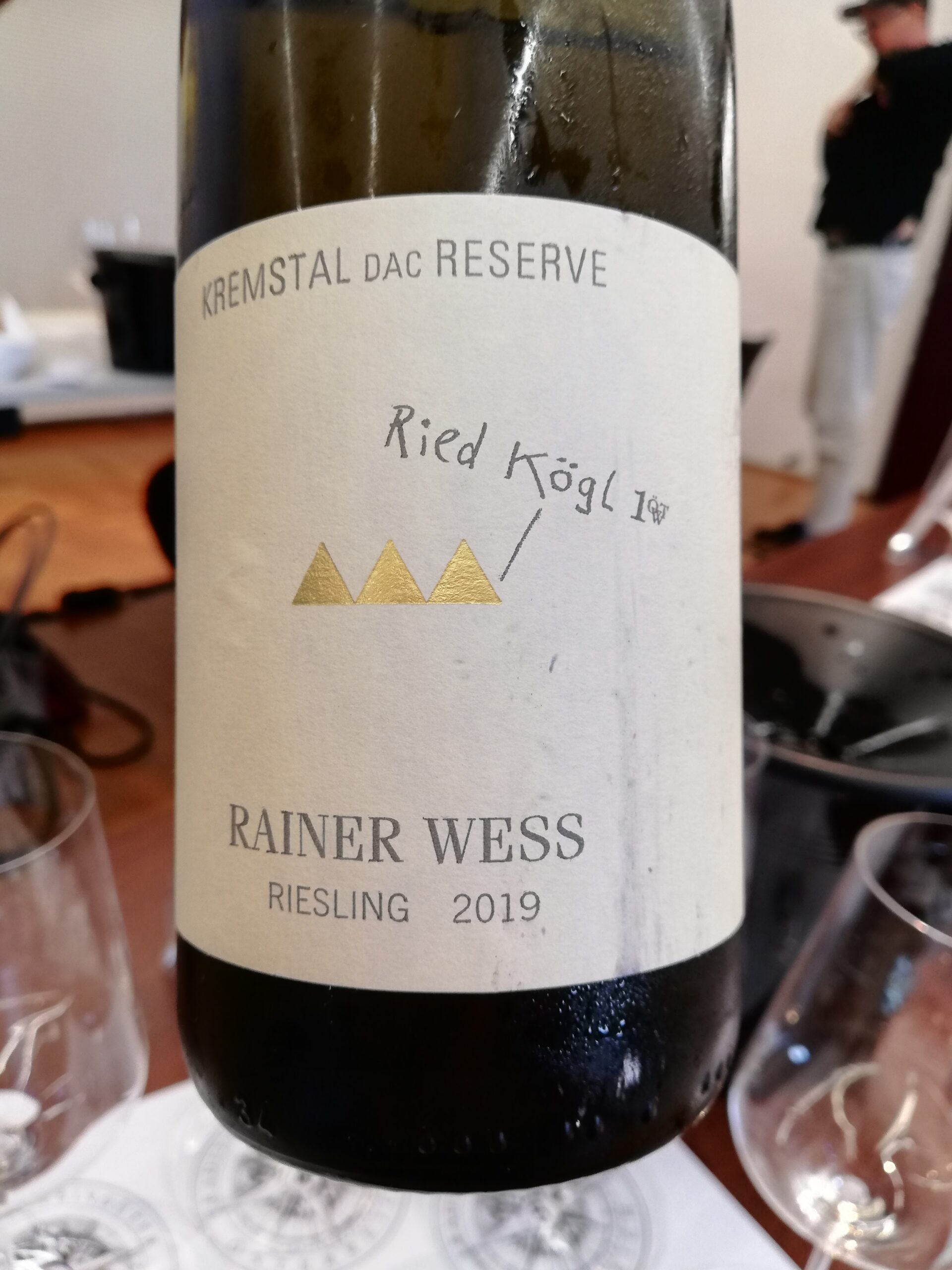 Rainer Wess - Riesling Ried Kögl Erste Lage 2019