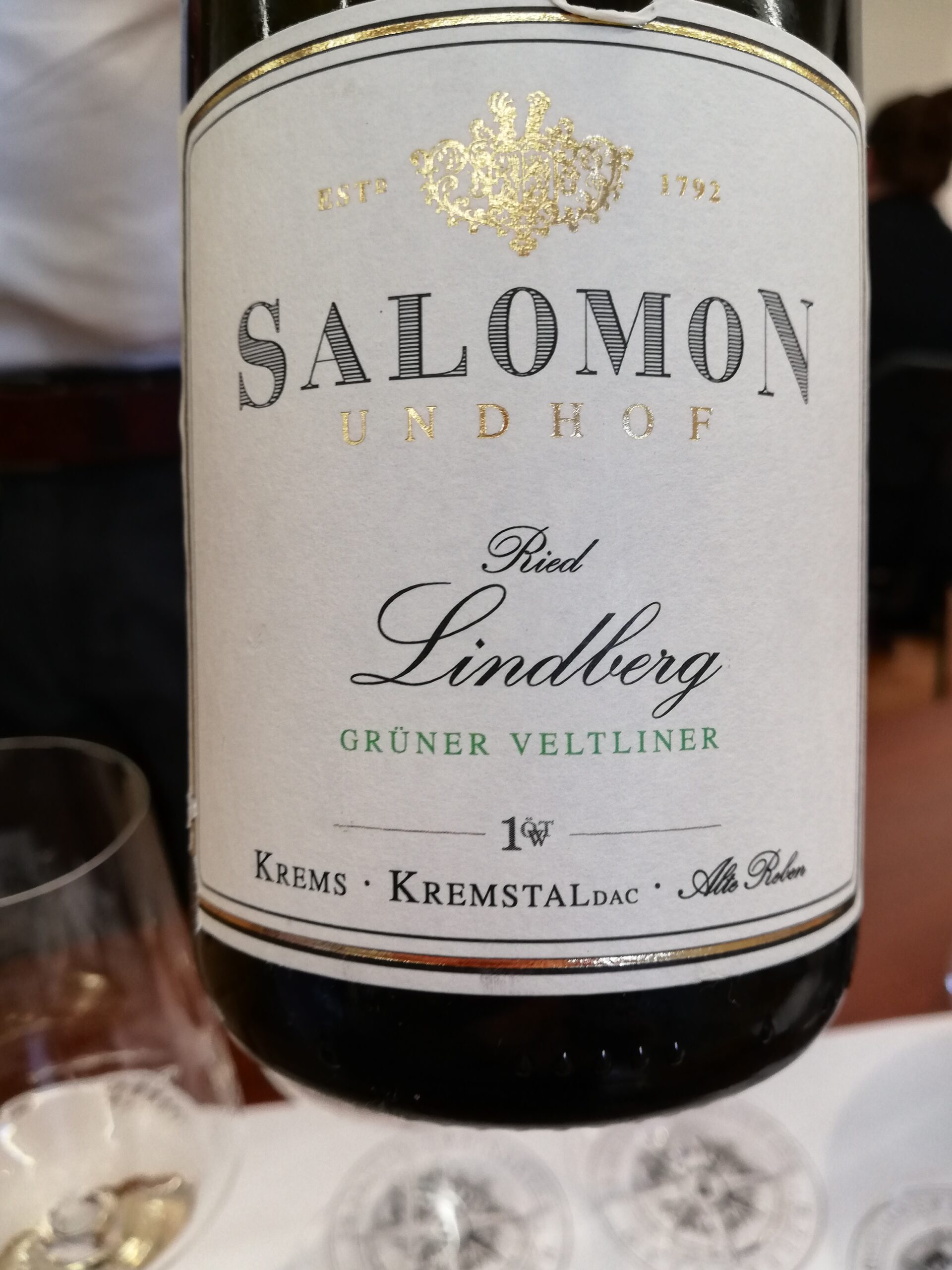 Salomon Undhof - Grüner Veltliner Ried Lindberg Erste Lage 2020