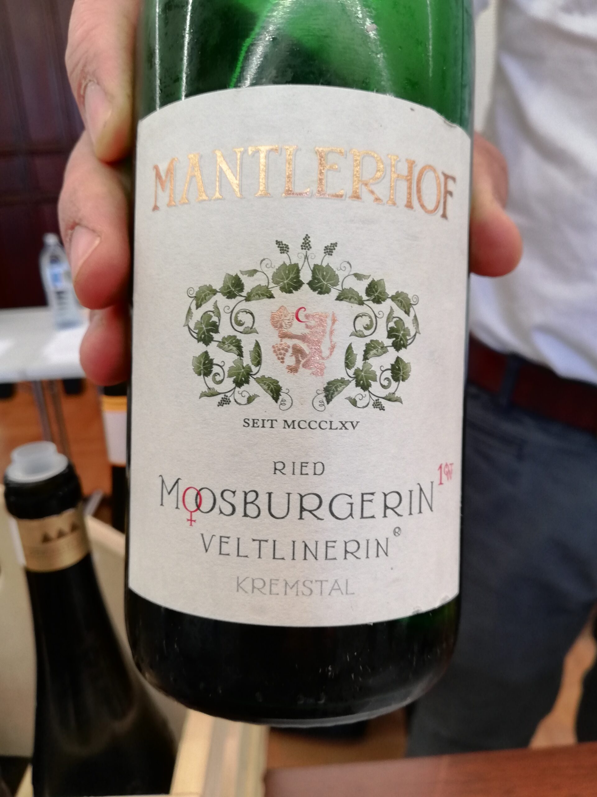 Mantlerhof - Grüner Veltliner Ried Moosburgerin Erste Lage 2019 Mantlerhof - Grüner Veltliner Ried Moosburgerin Erste Lage 2019