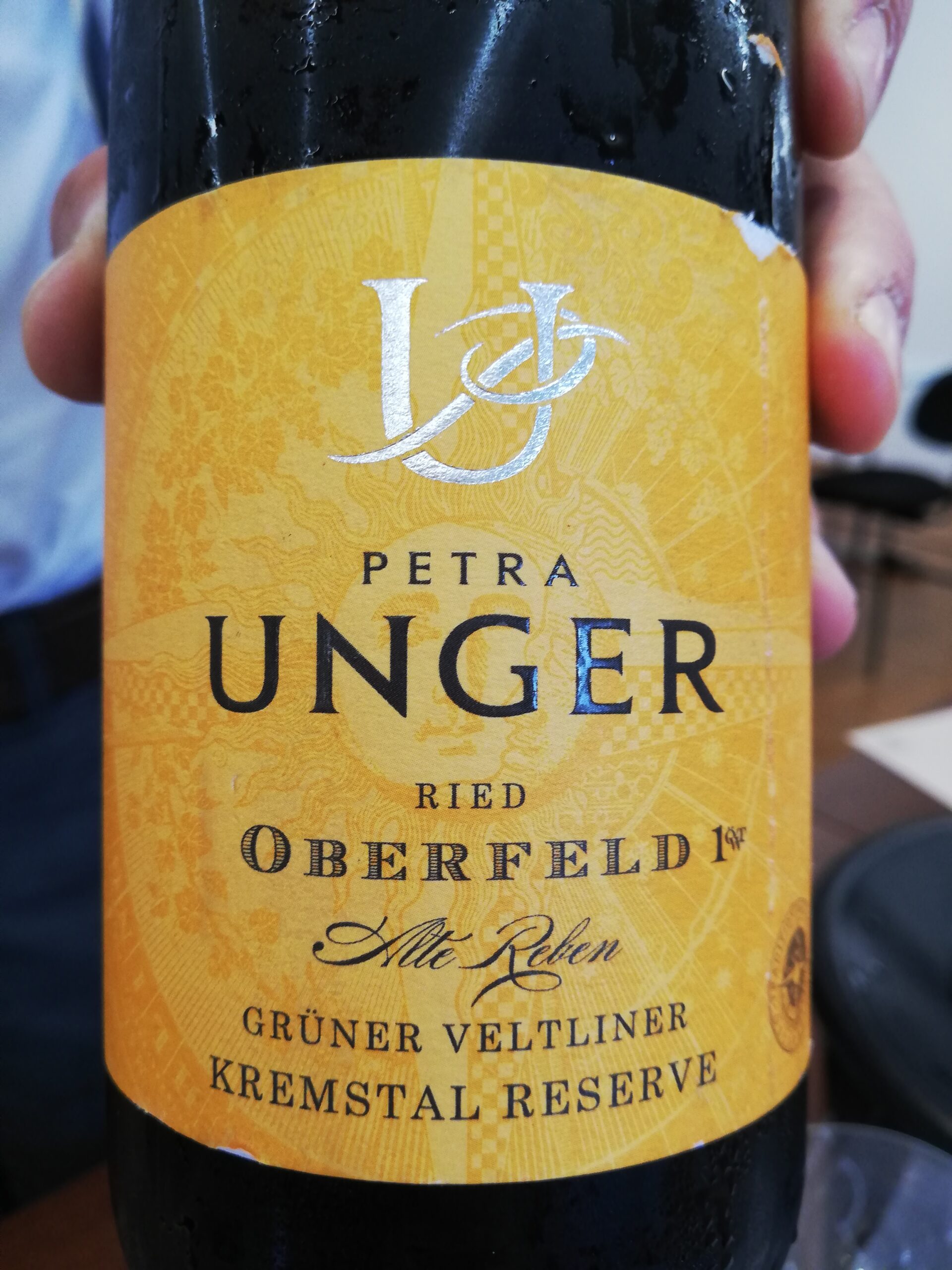 Petra Unger - Grüner Veltliner Ried Oberfeld Erste Lage Alte Reben 2020 Petra Unger - Grüner Veltliner Ried Oberfeld Erste Lage Alte Reben 2020