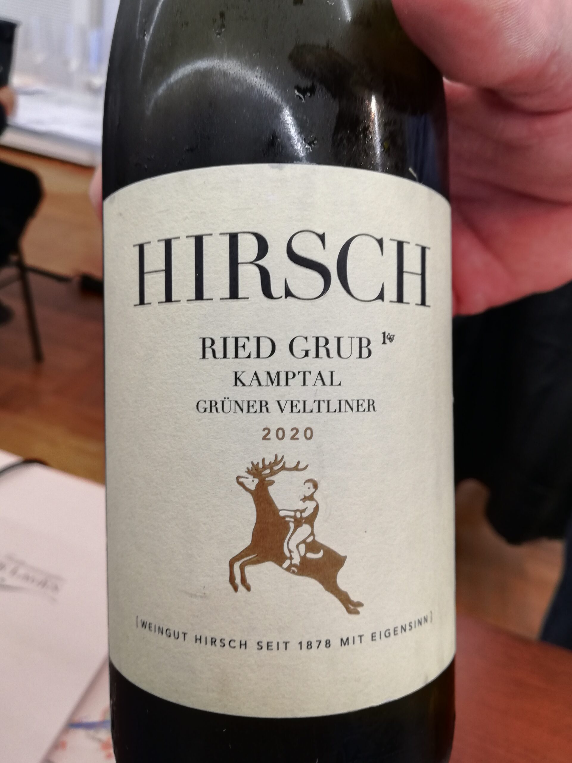 Hirsch - Grüner Veltliner Ried Grub Erste Lage 2020 Hirsch - Grüner Veltliner Ried Grub Erste Lage 2020