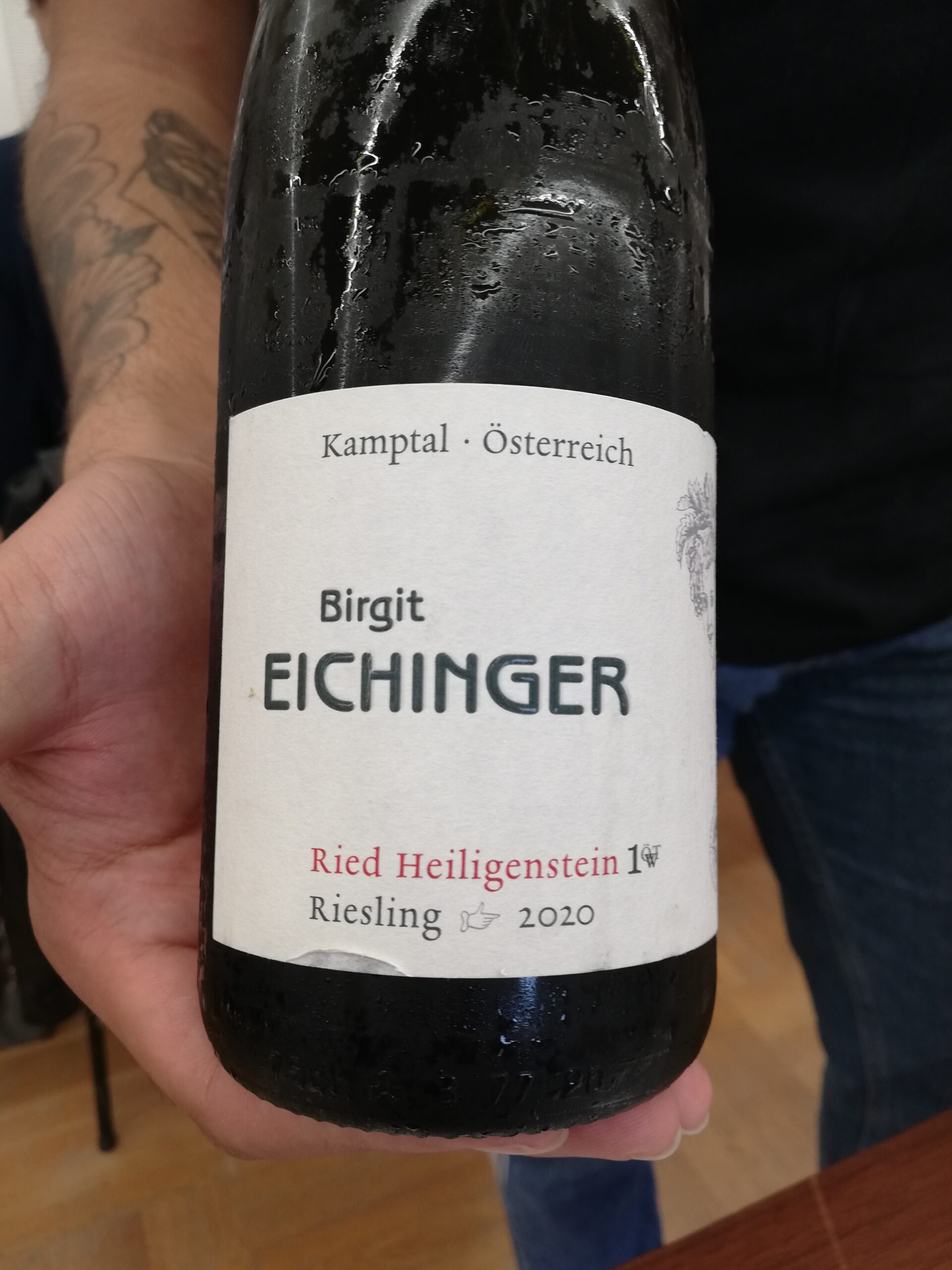 Birgit Eichinger - Riesling Ried Heiligenstein Erste Lage 2020