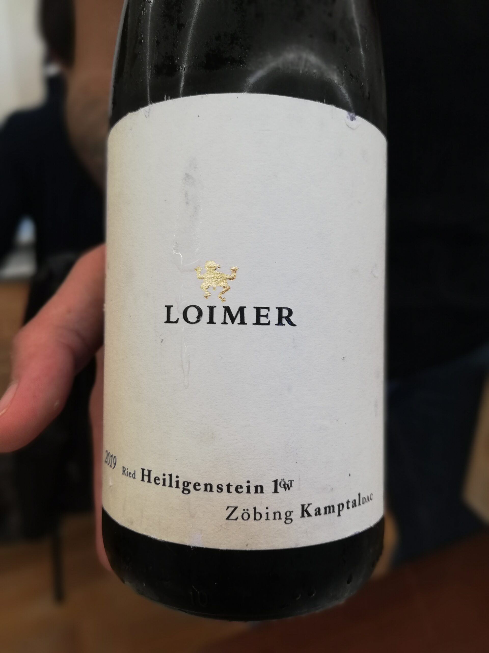Fred Loimer - Riesling Ried Heiligenstein Erste Lage 2019