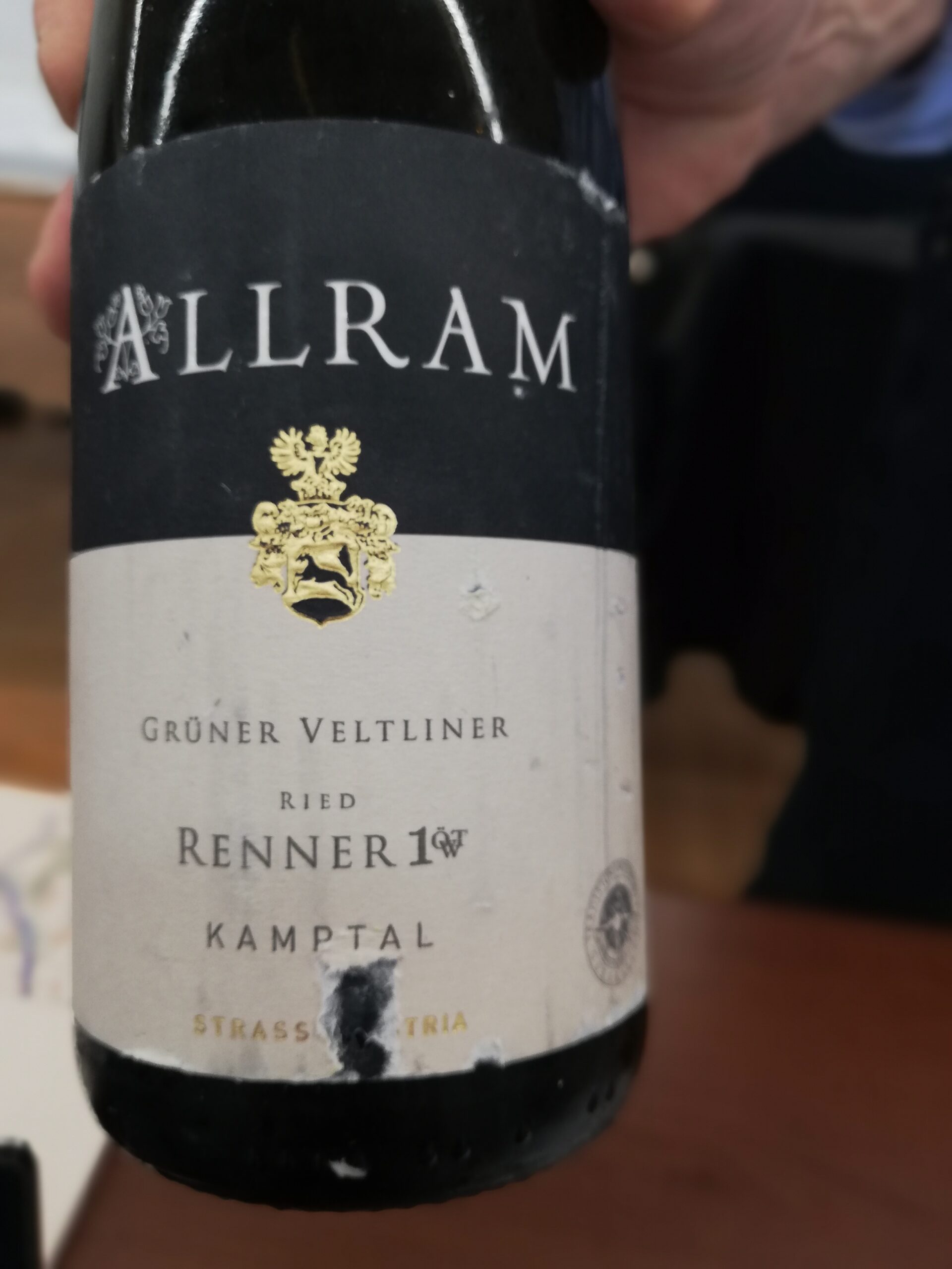 Allram - Grüner Veltliner Ried Renner Erste Lage 2020 Allram - Grüner Veltliner Ried Renner Erste Lage 2020