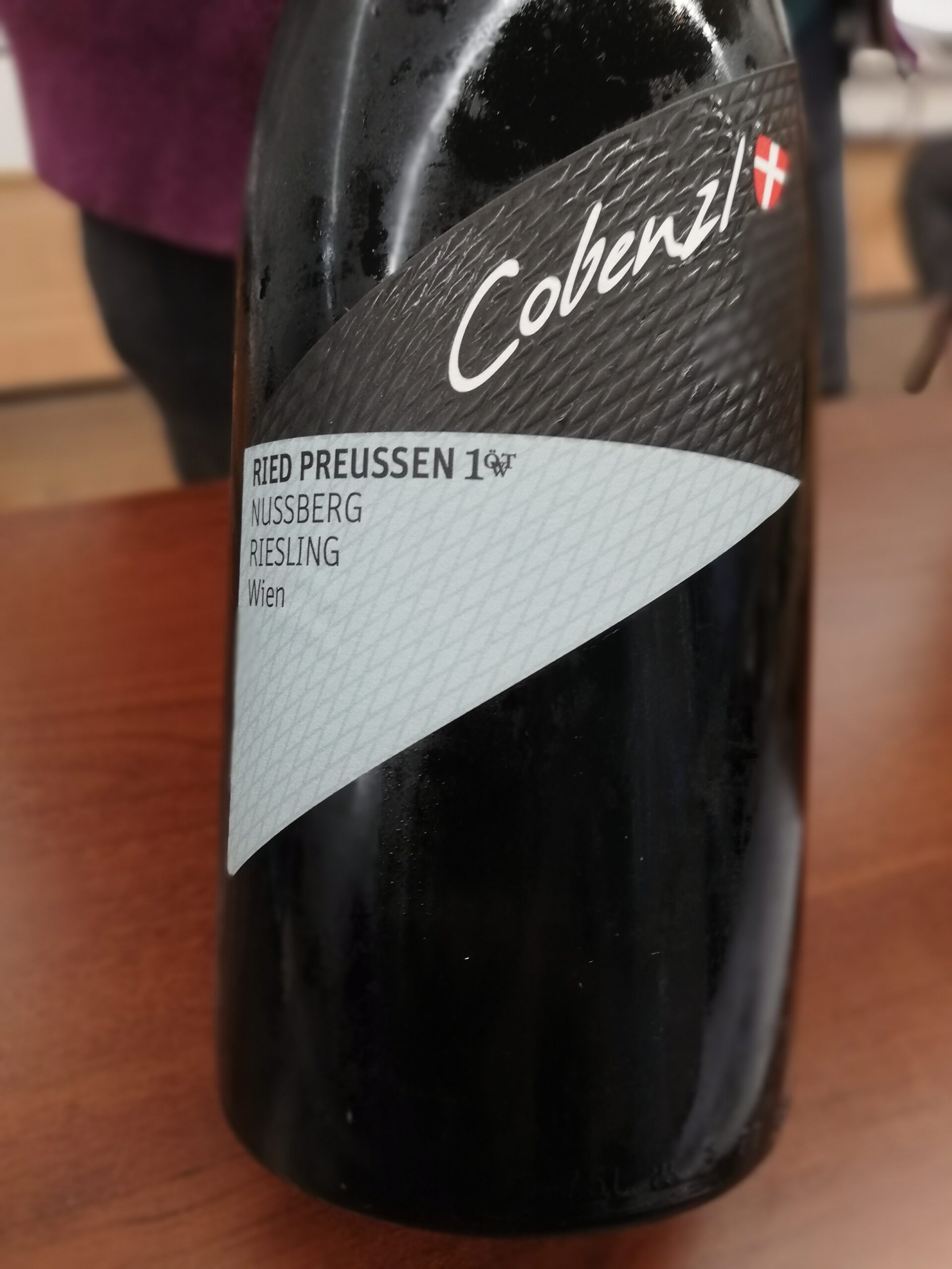 Wien Cobenzl - Riesling Ried Preussen Erste Lage 2020