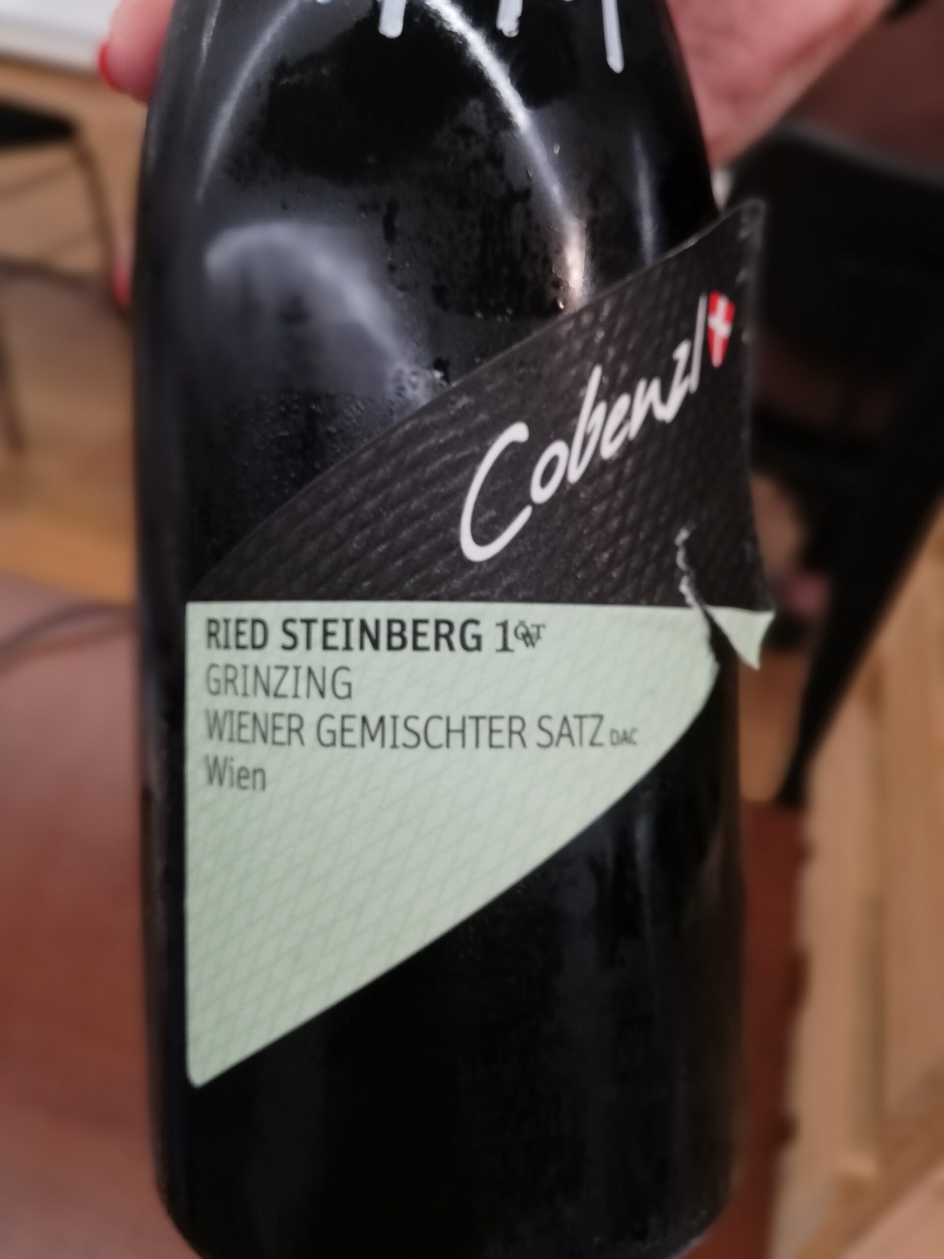 Wien Cobenzl - Wiener Gemischter Satz Ried Steinberg Erste Lage 2020