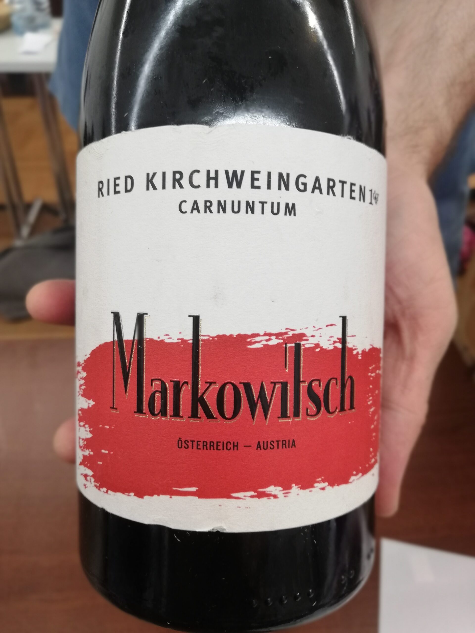 Gerh. Markowitsch - Zweigelt Ried Kirchweingarten Erste Lage 2019