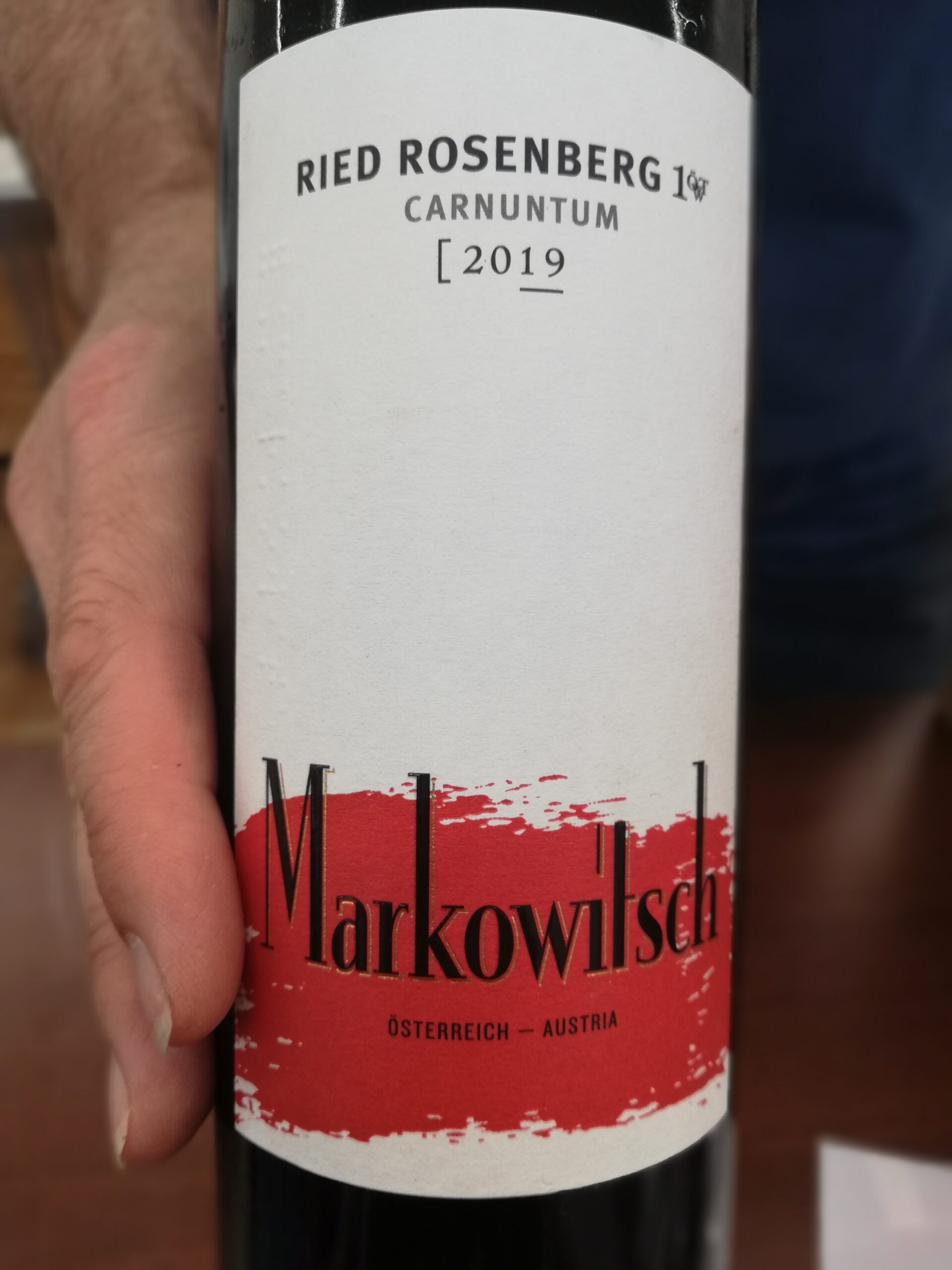 Gerh. Markowitsch - Ried Rosenberg Erste Lage 2019