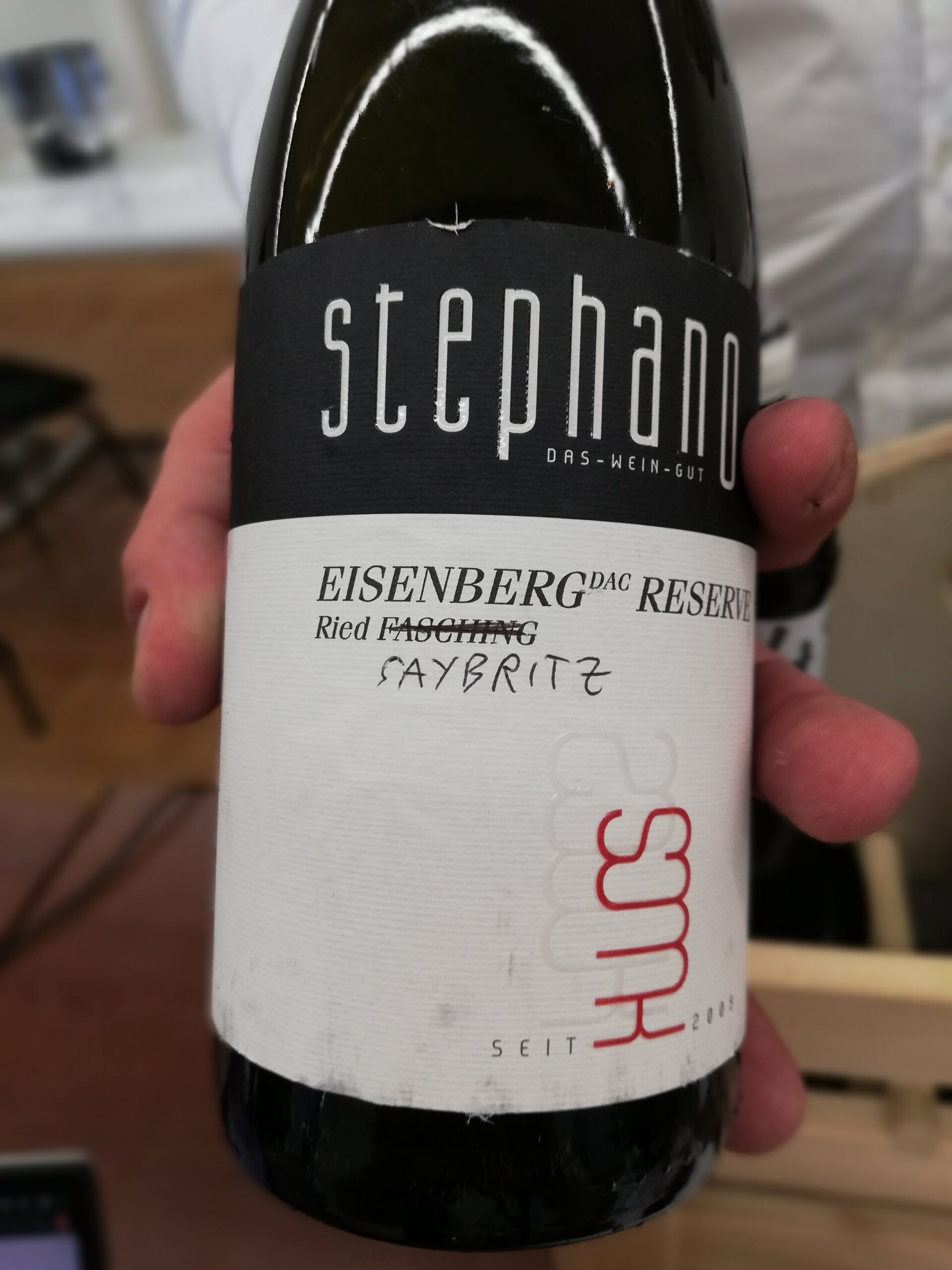 StephanO DAS-WEIN-GUT - Ried Saybritz 2018