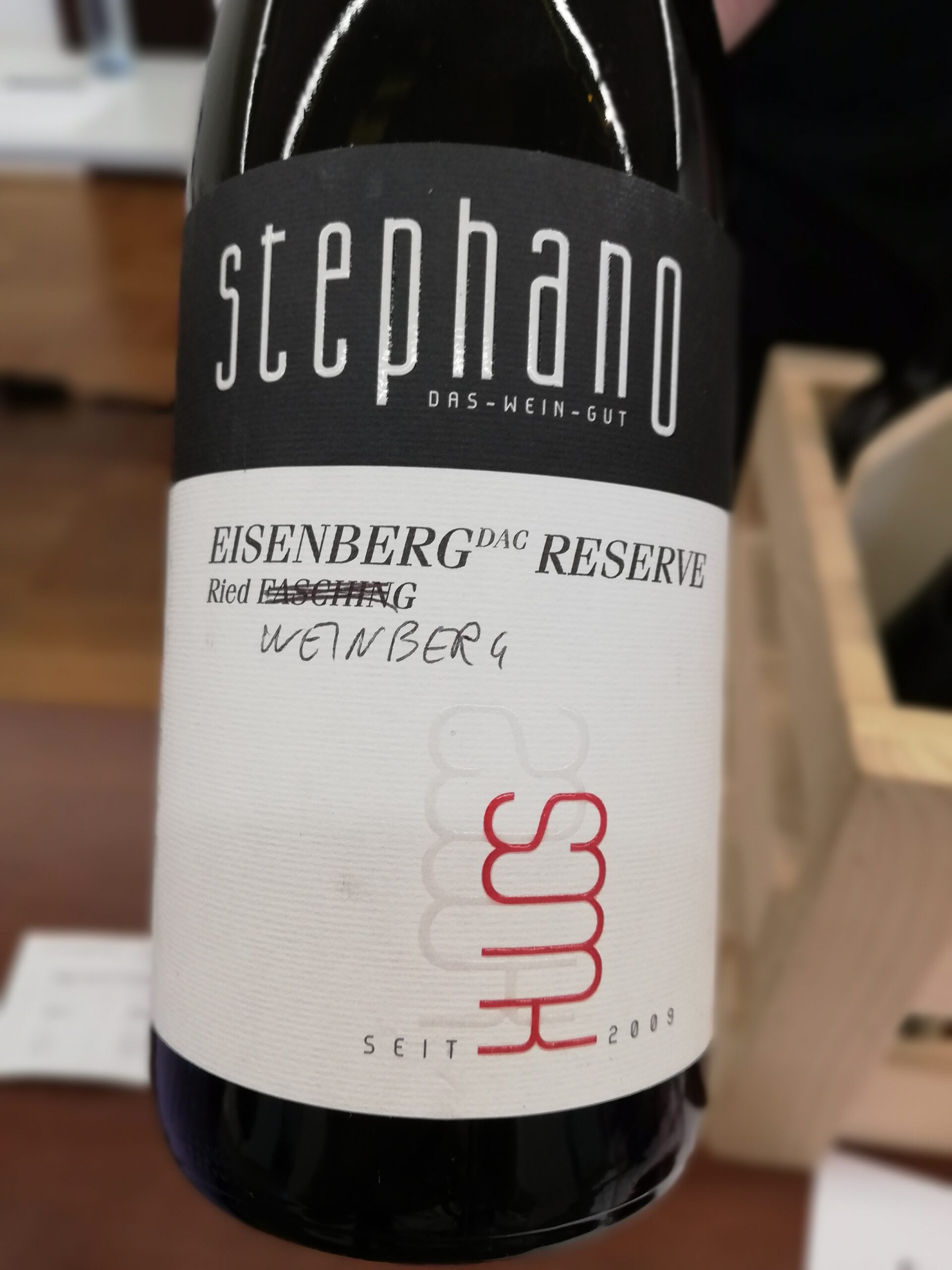 StephanO DAS-WEIN-GUT - Ried Weinberg 2018