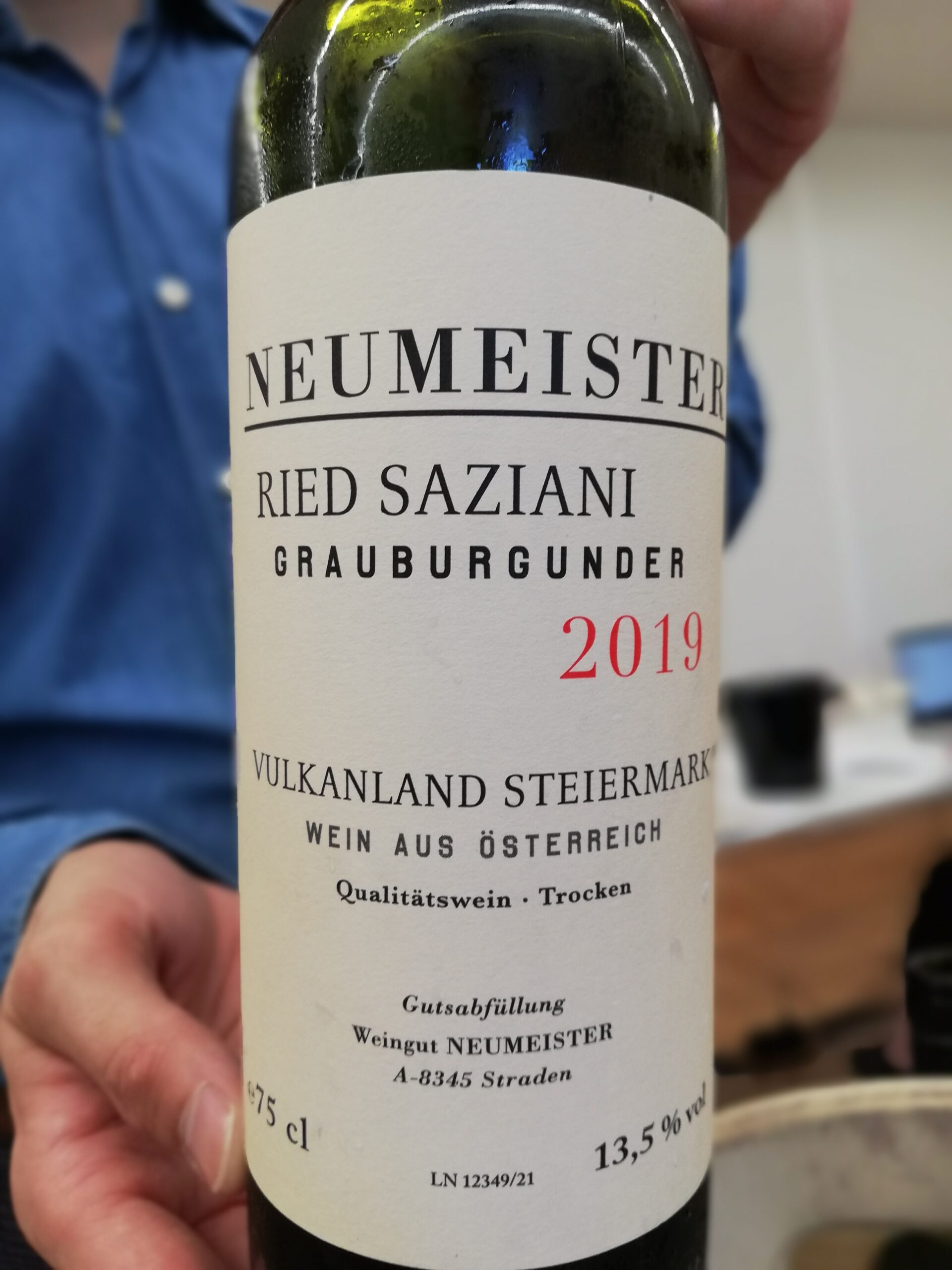 Neumeister - Ried Saziani Grauburgunder 2019