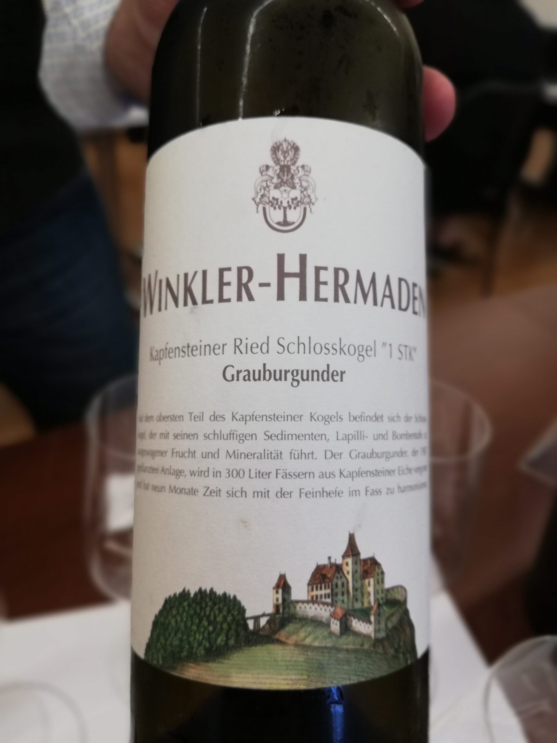 Winkler-Hermaden - Ried Schlosskogel Grauburgunder 2018 Winkler-Hermaden - Ried Schlosskogel Grauburgunder 2018